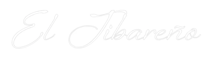 Custom Neon Sign: El Jibareño - Image 2