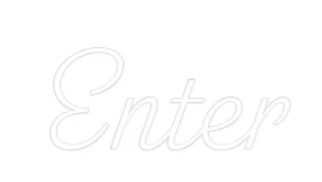Custom Neon Sign: Enter - Image 2