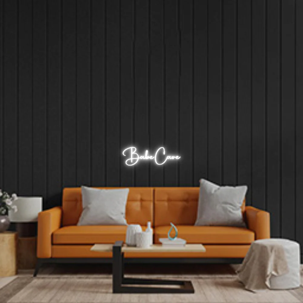 Custom Neon Sign: Enter