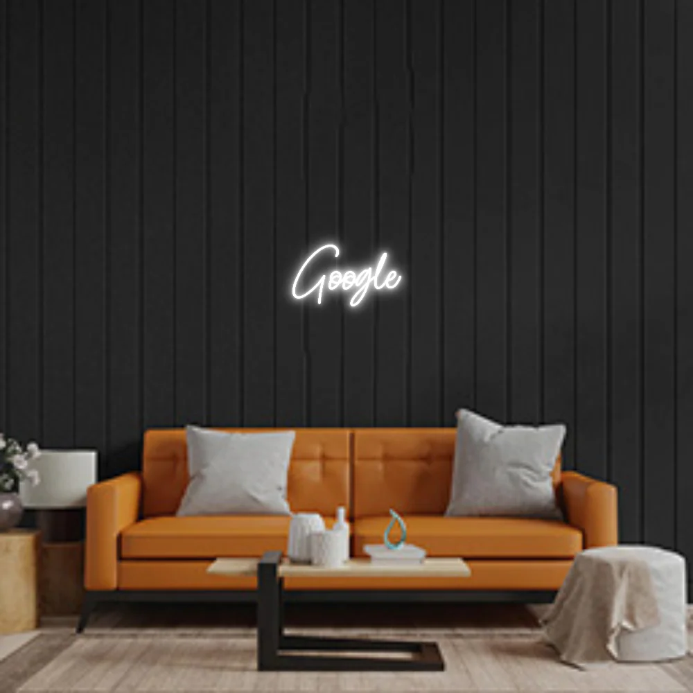 Custom Neon Sign: Enter