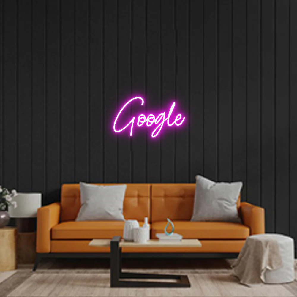 Custom Neon Sign: Google