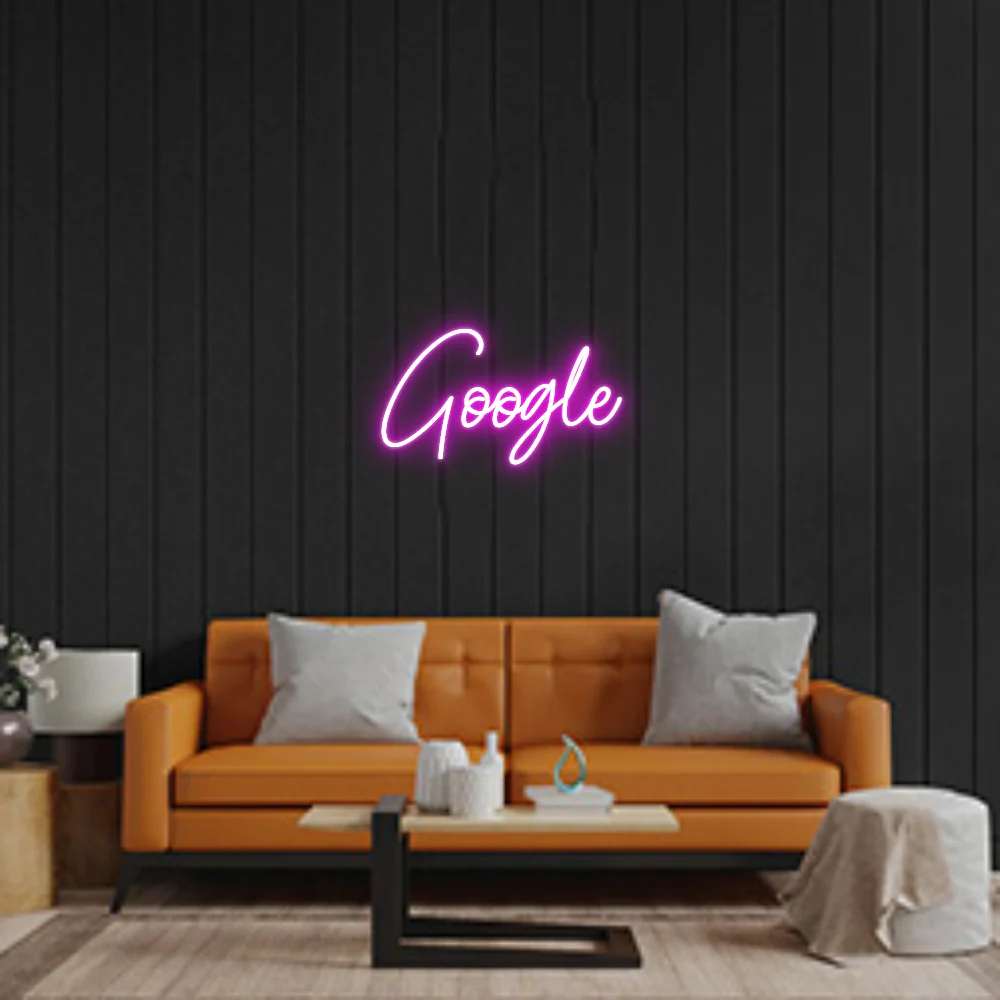 Custom Neon Sign: Google