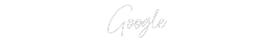 Custom Neon Sign: Google - Image 2