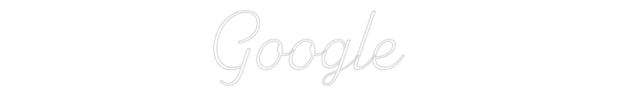 Custom Neon Sign: Google - Image 2