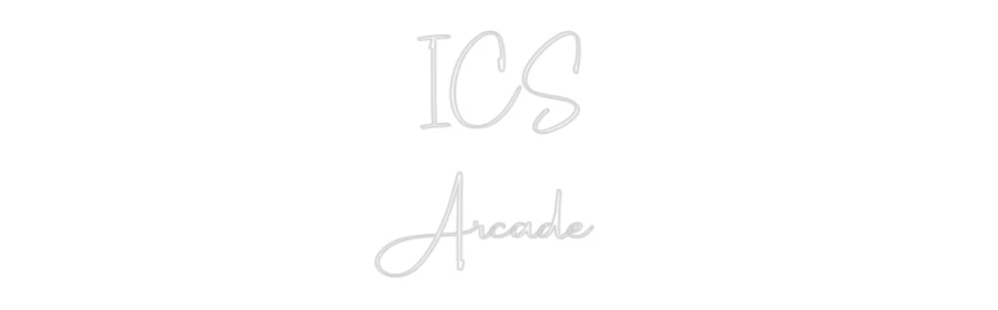 Custom Neon Sign: ICS
Arcade - Image 2