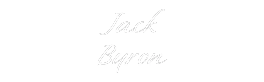 Custom Neon Sign: Jack
Byron - Image 2
