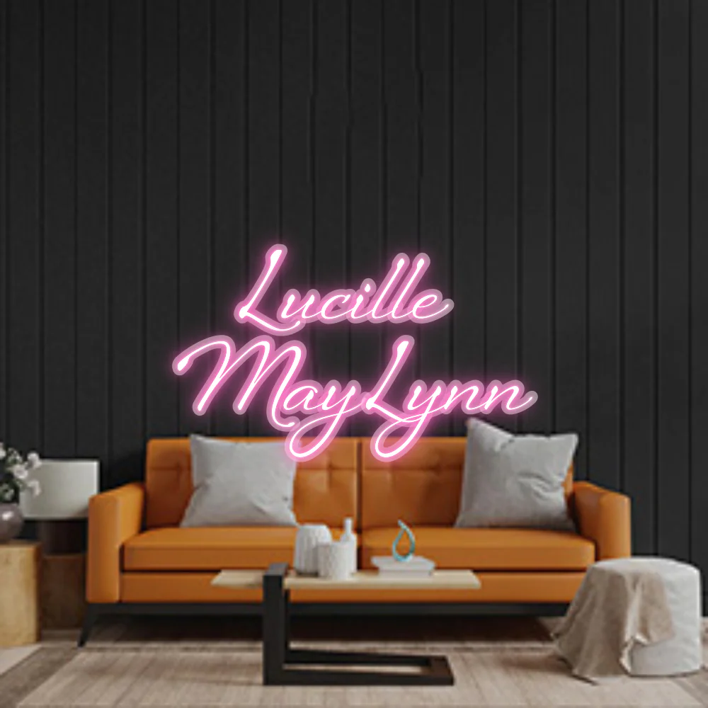 Custom Neon Sign: Lucille
May...