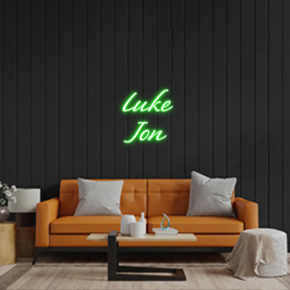 Custom Neon Sign: Luke
Jon