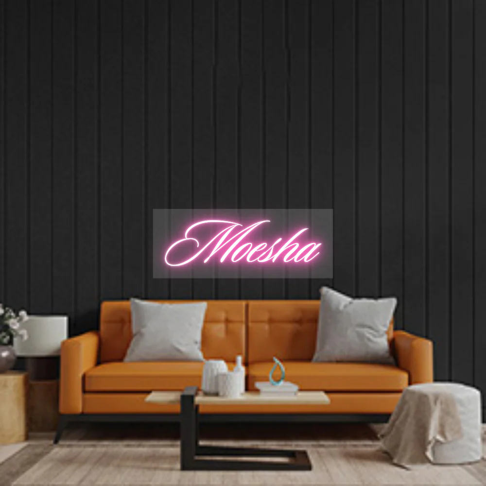 Custom Neon Sign: Moesha