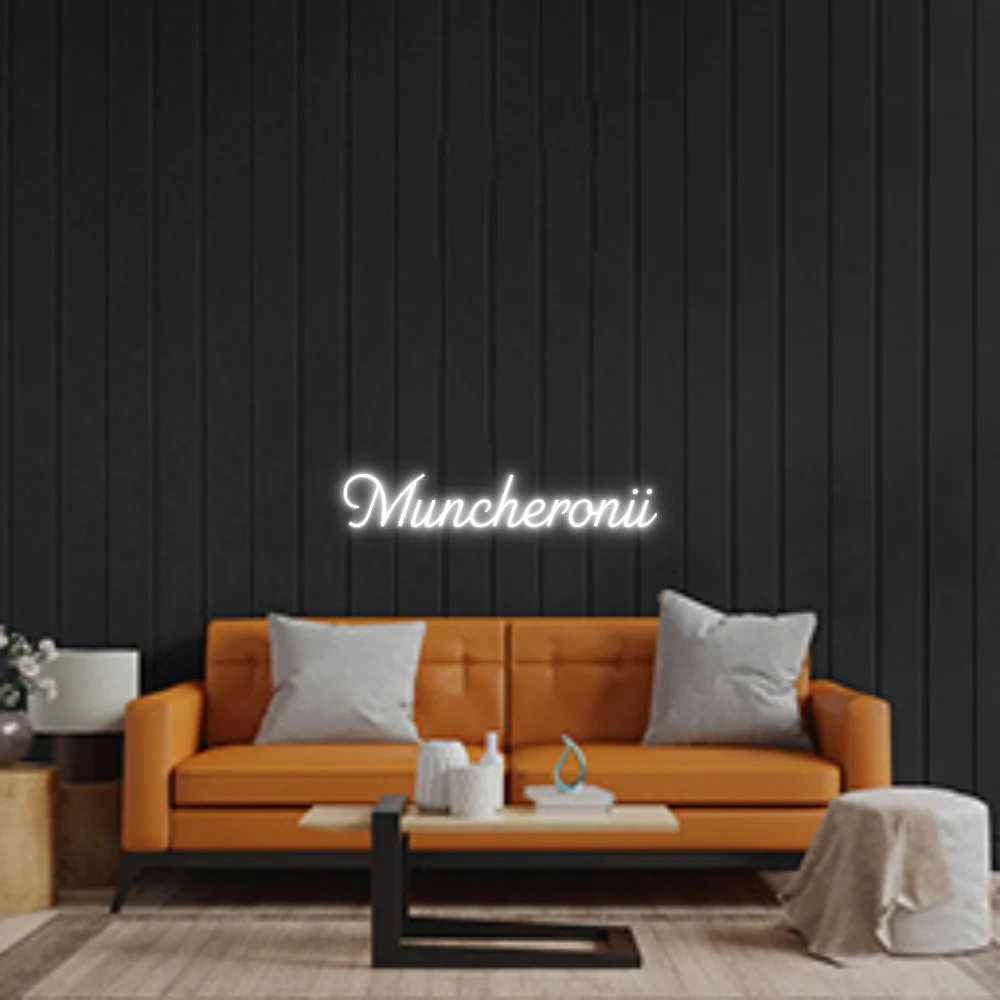 Custom Neon Sign: Muncheronii