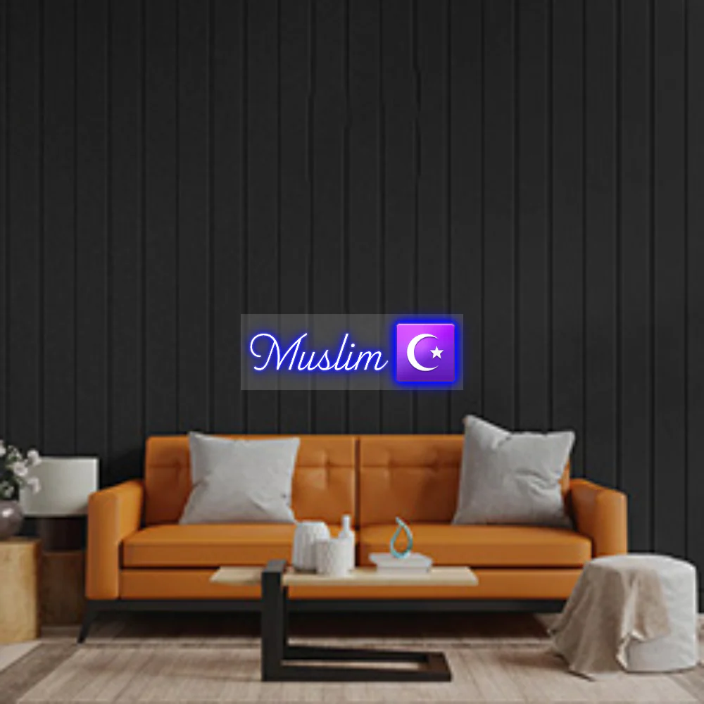 Custom Neon Sign: Muslim ☪️