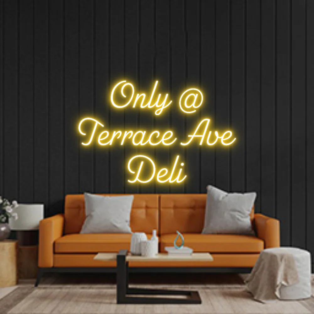 Custom Neon Sign: Only @
Terra...