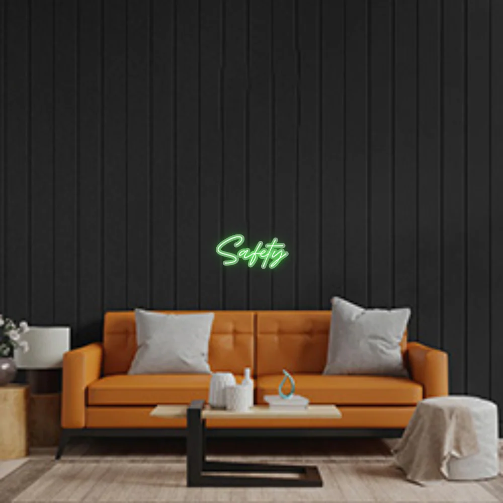 Custom Neon Sign: Safety