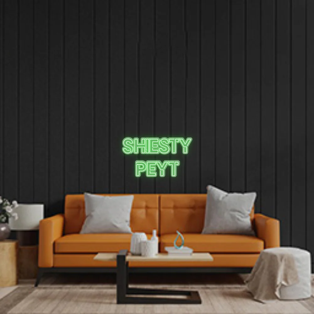 Custom Neon Sign: Shiesty
Peyt