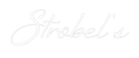 Custom Neon Sign: Strobel's - Image 2