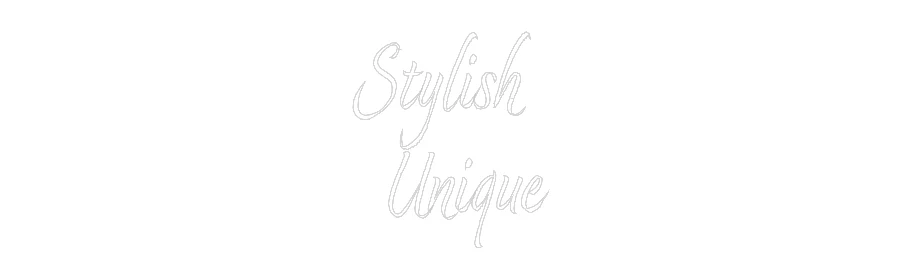 Custom Neon Sign: Stylish 
Uni... - Image 2
