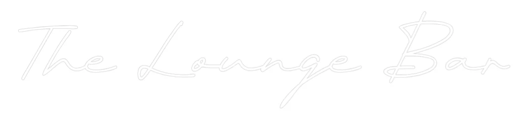 Custom Neon Sign: The Lounge Bar - Image 2
