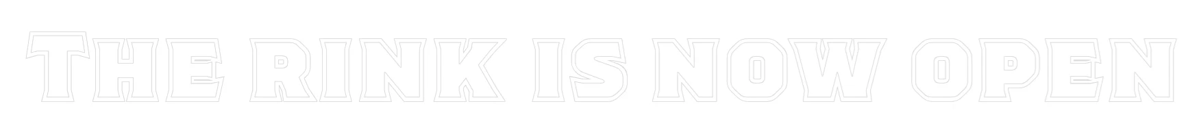 Custom Neon Sign: The rink is n... - Image 2