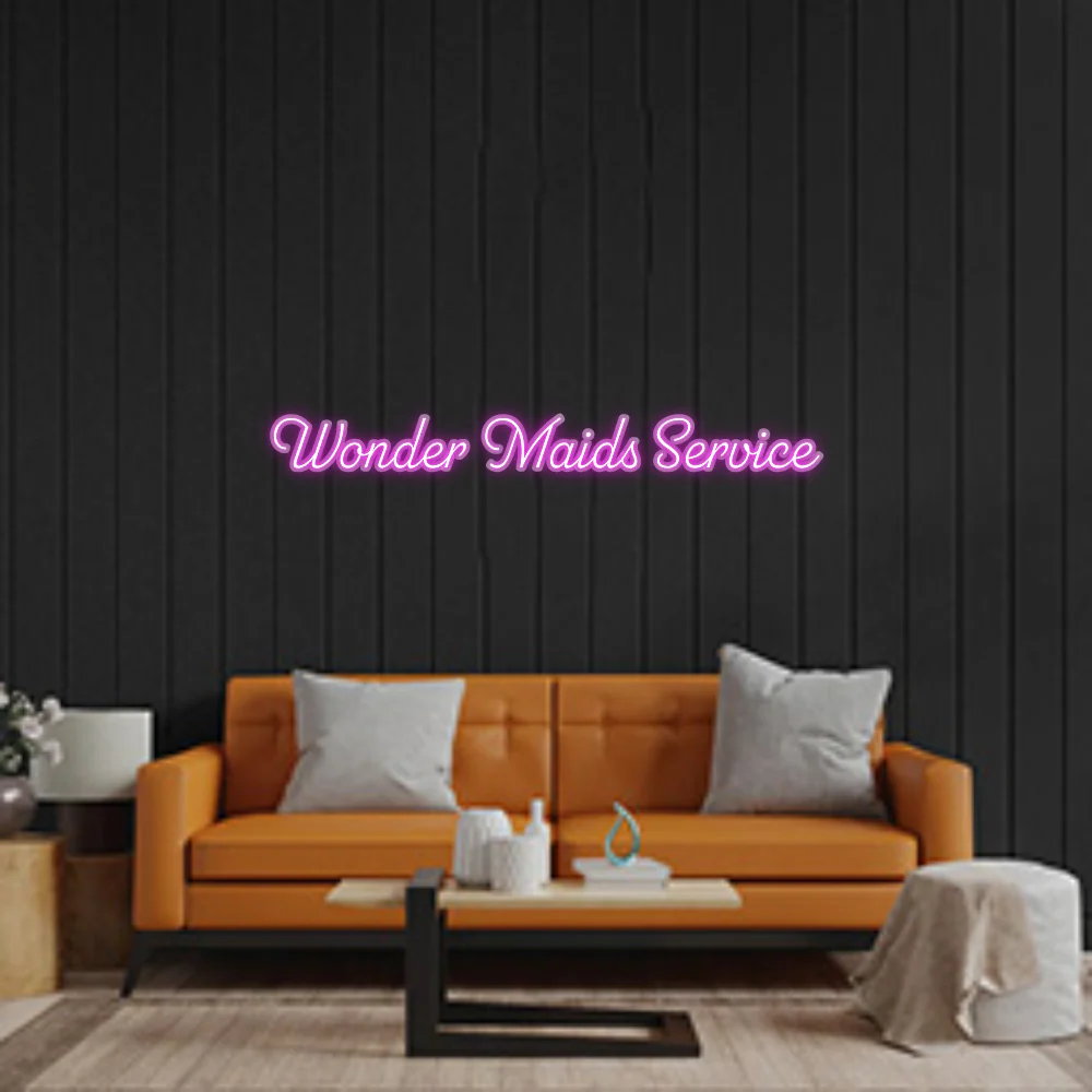 Custom Neon Sign: Wonder Maids ...