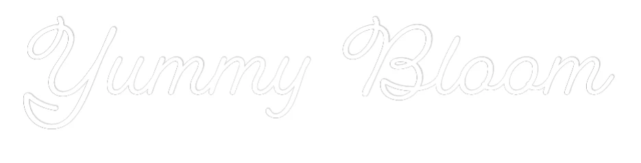 Custom Neon Sign: Yummy Bloom - Image 2