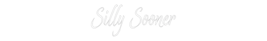 Custom Neon: Silly Sooner - Image 2