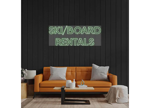 Custom Neon: SKI/BOARD
RE...