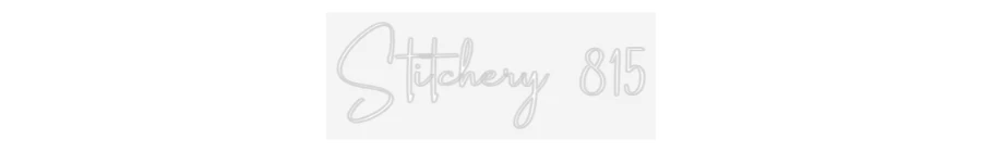 Custom Neon: Stitchery 815 - Image 2