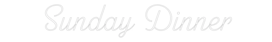 Custom Neon: Sunday Dinner - Image 2