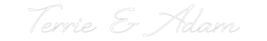 Custom Neon: Terrie & Adam - Image 2