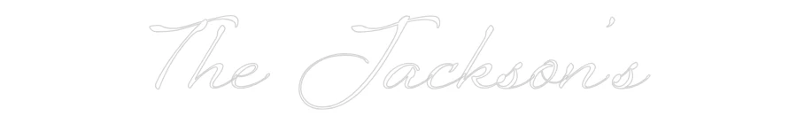 Custom Neon: The Jackson’s - Image 2