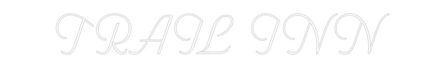 Custom Neon: TRAIL INN - Image 2