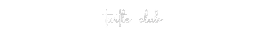 Custom Neon: turtle club - Image 2