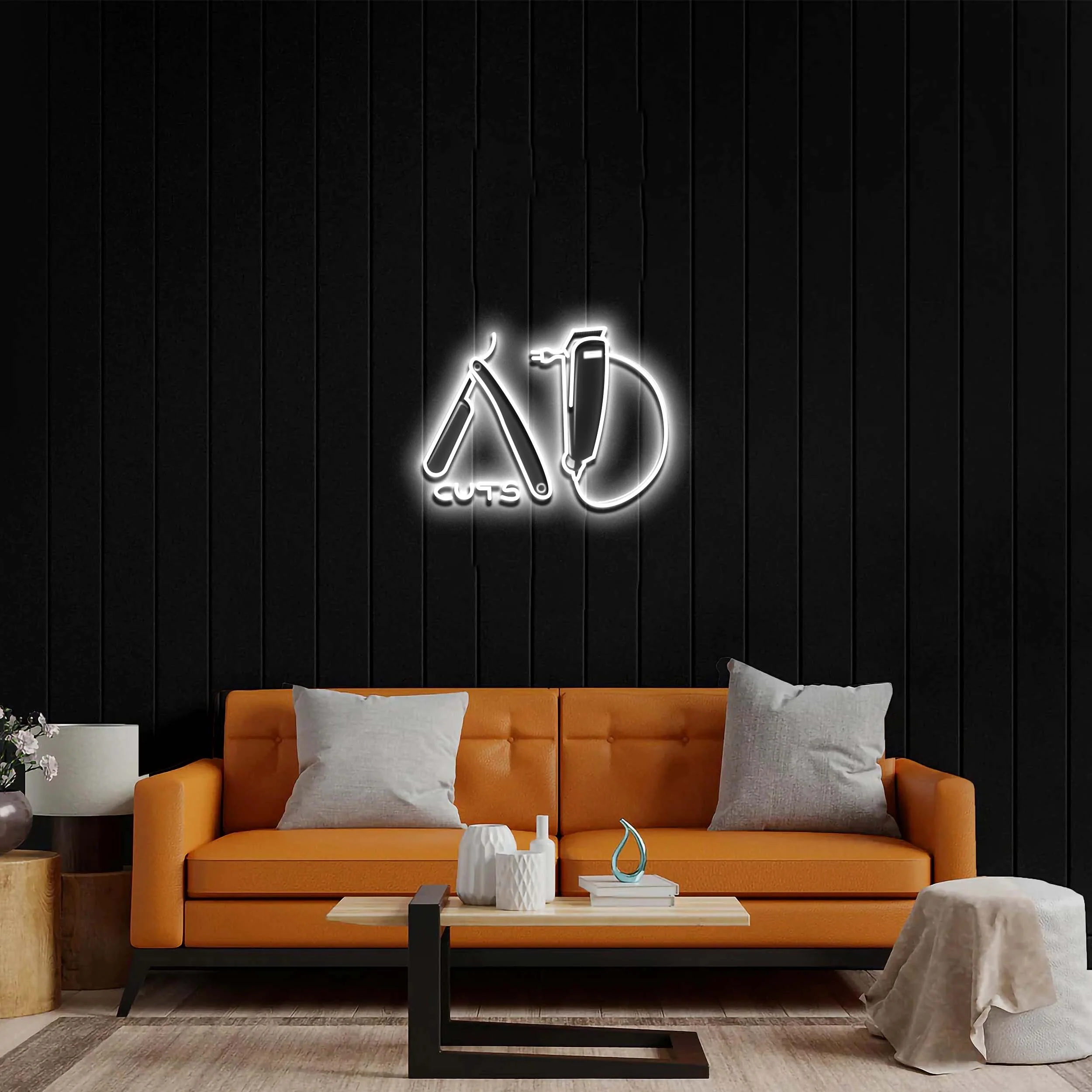 Cuts - Premium Neon Artwork