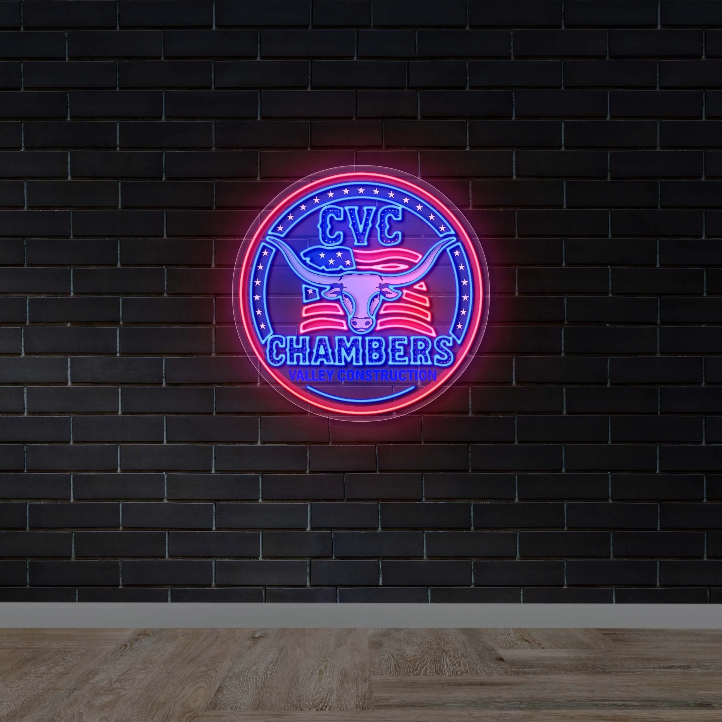 CVC CHAMBERS - Premium Neon Artwork
