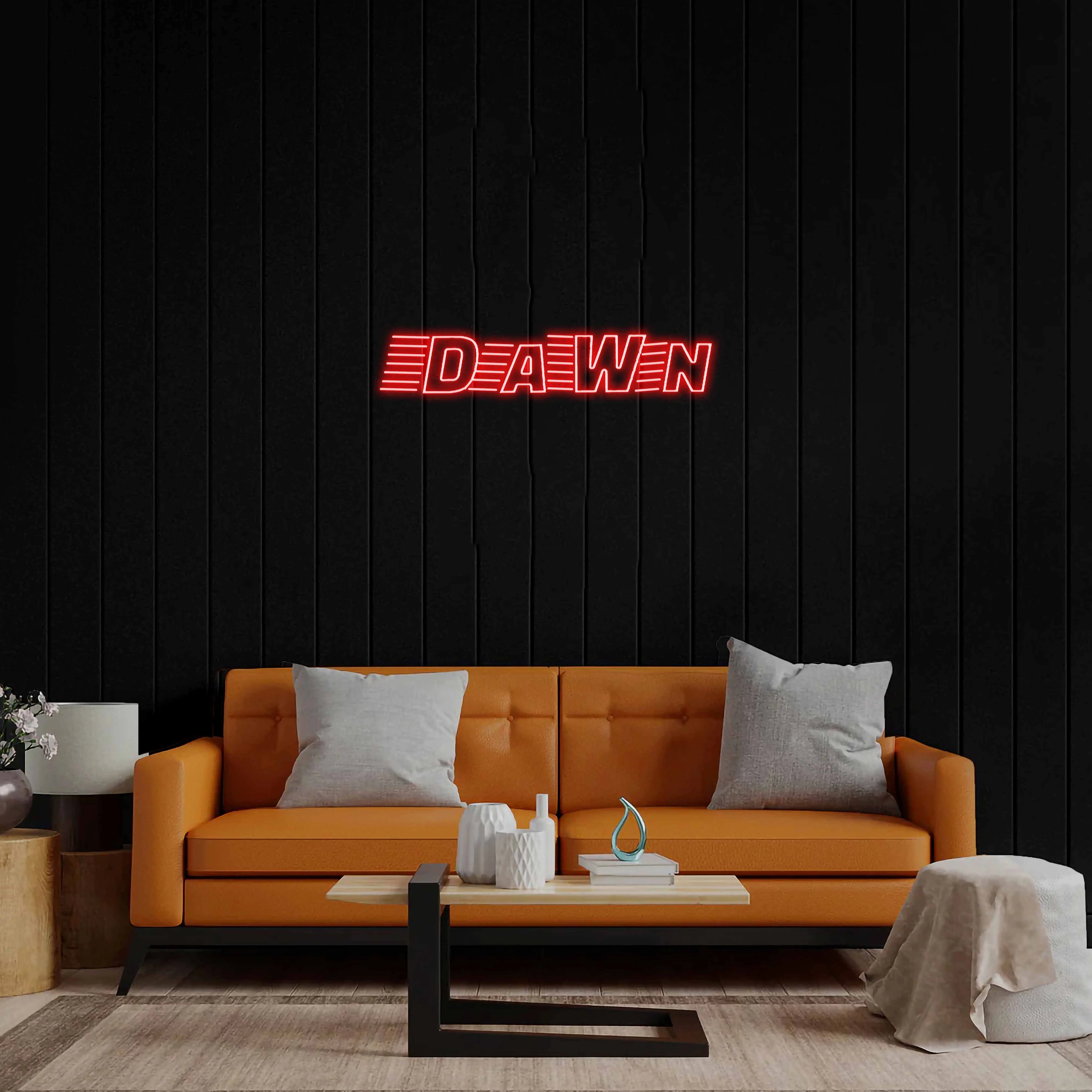 D A W N - Premium Neon Artwork