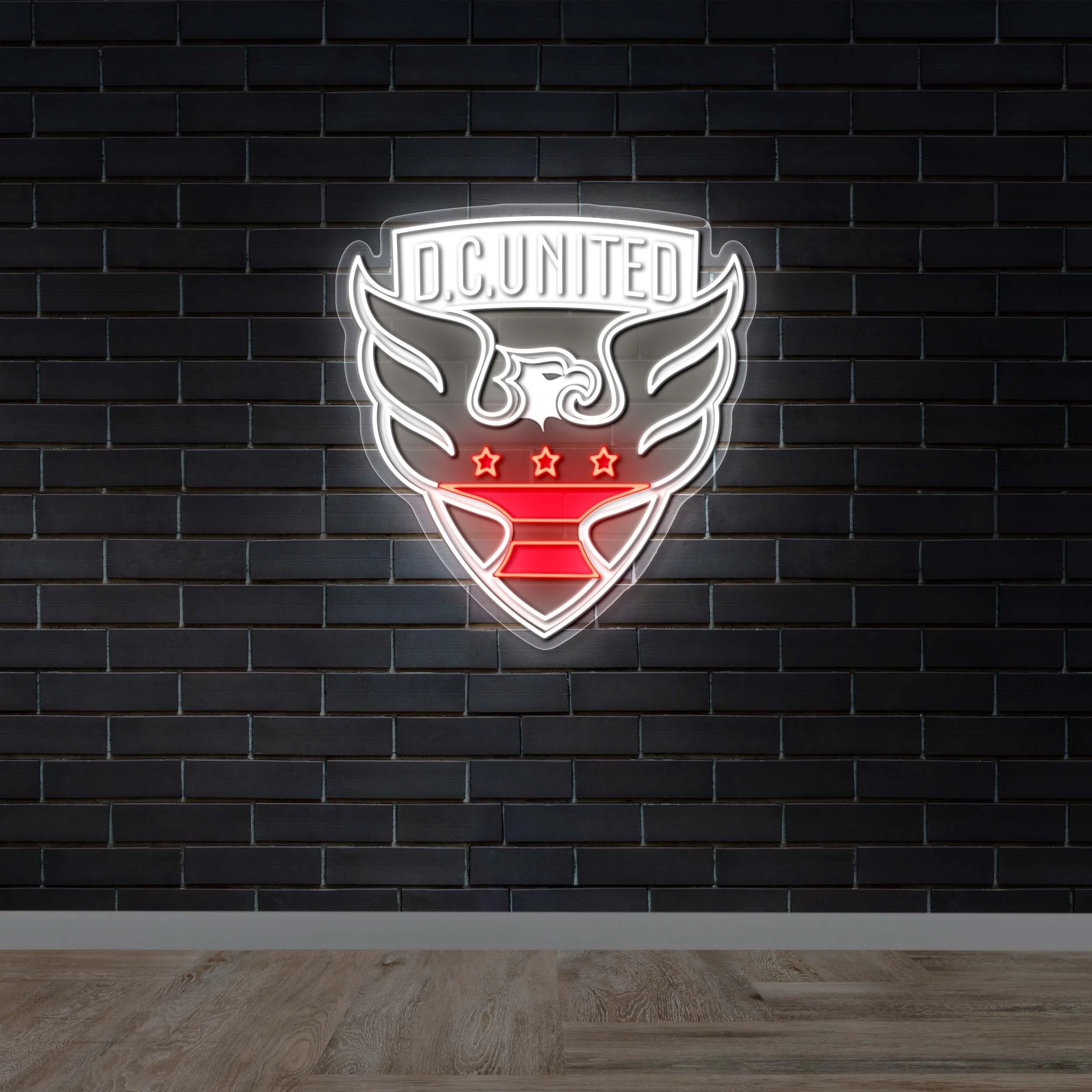 D.C UNITED - Premium Neon Artwork
