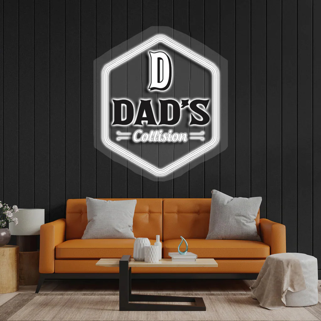 D DAD'S - Premium Neon Artwork