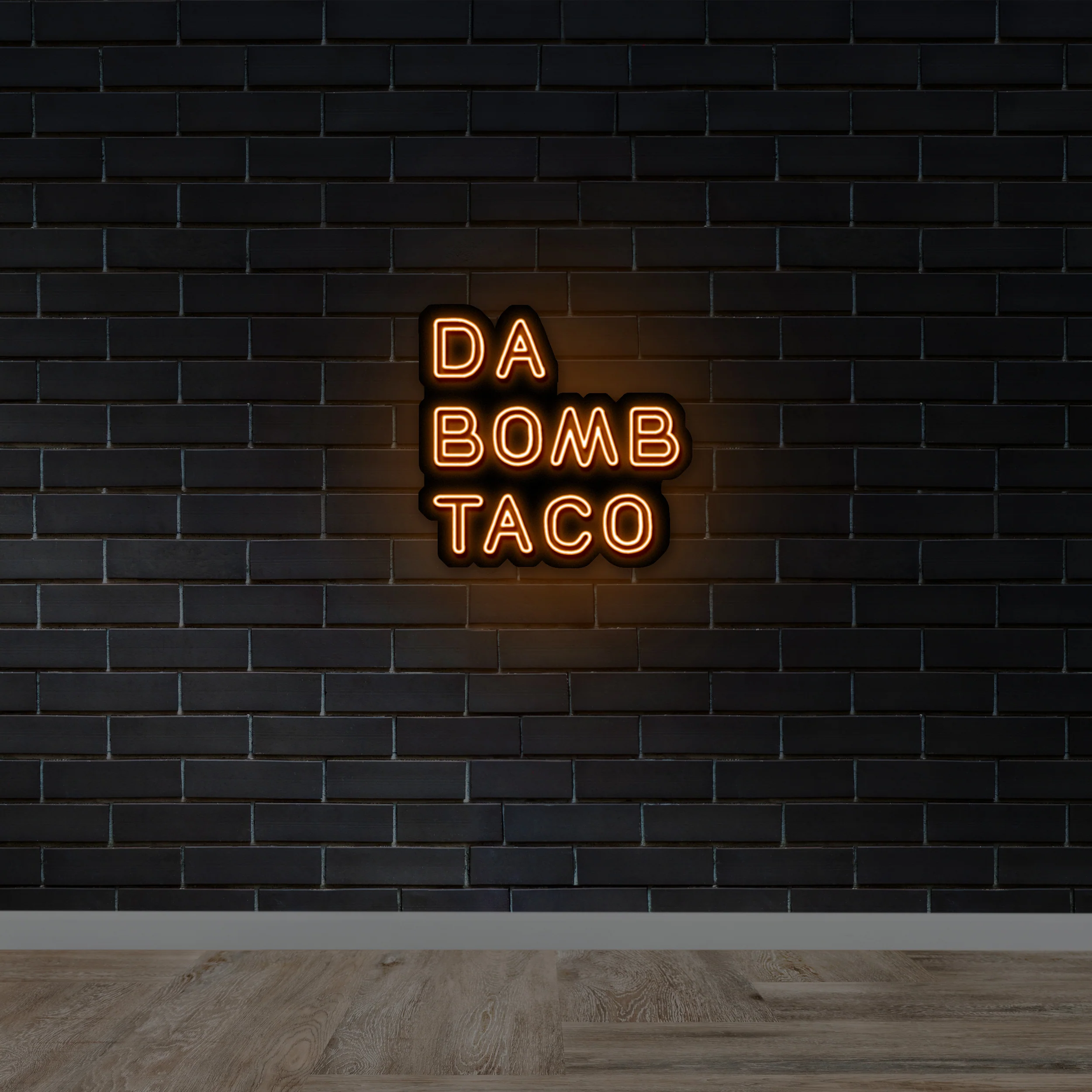 DA BOMB TACO | 2nd Version - Premium Neon Artwork