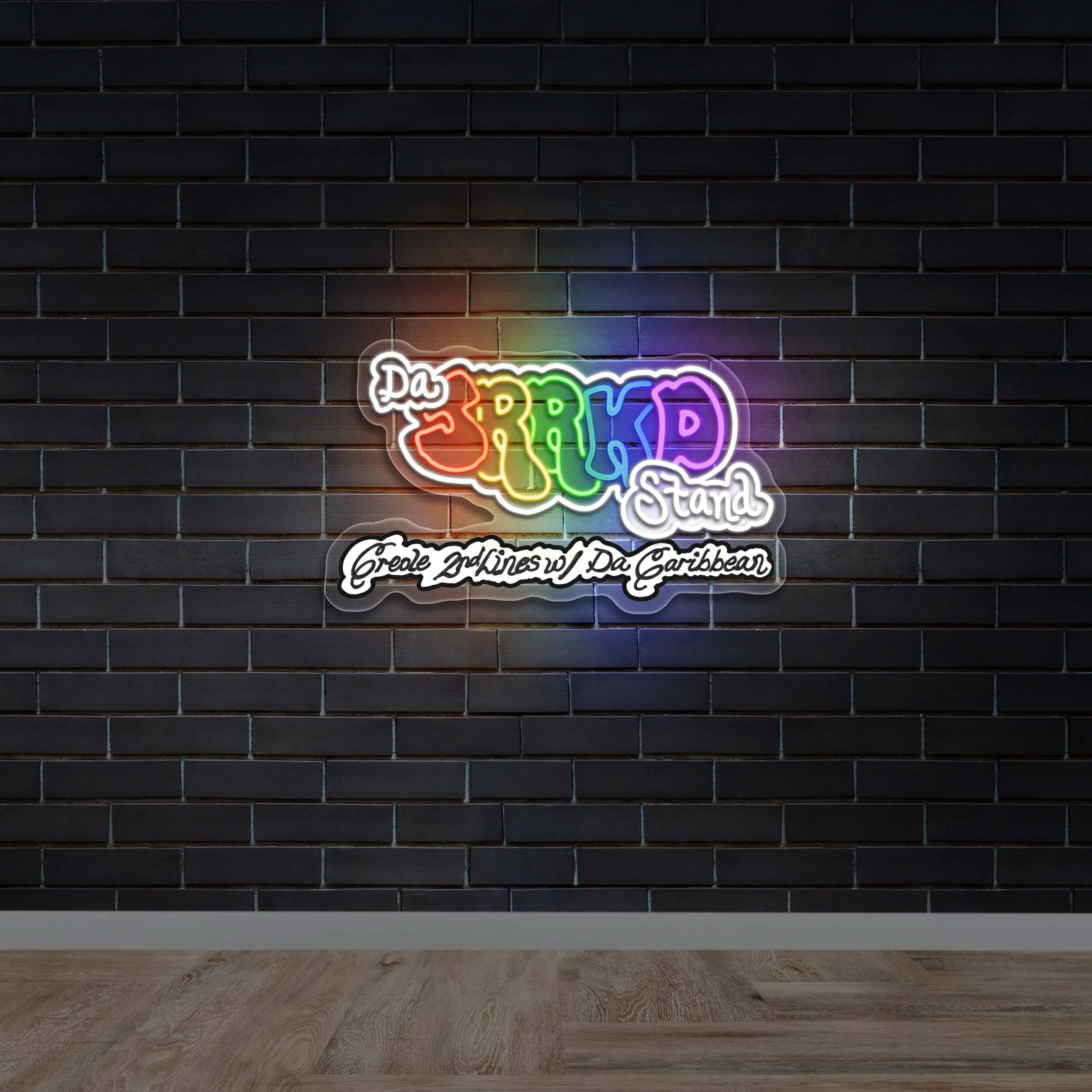 DA JRRKD STAND | 2nd Version - Premium Neon Artwork