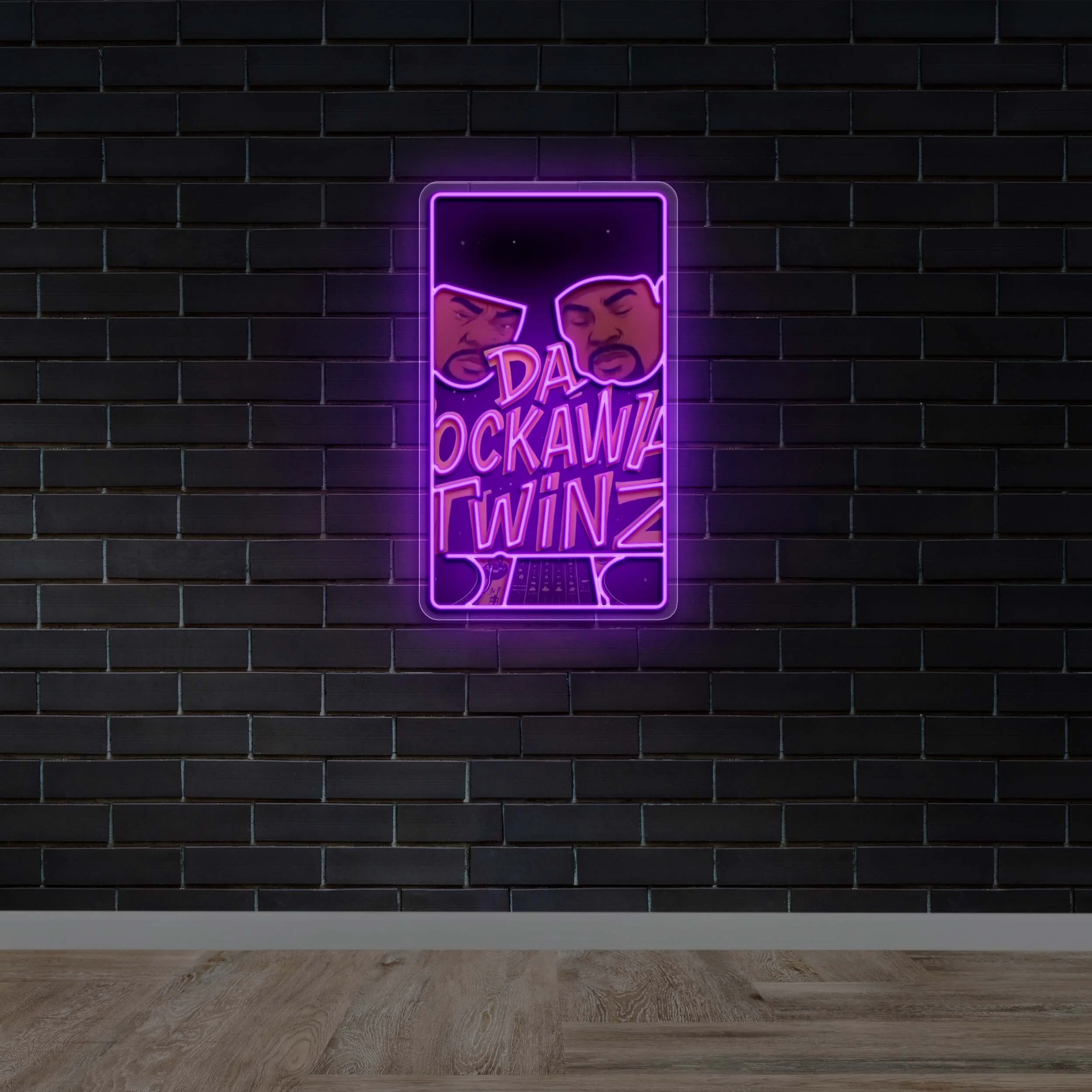 DA OCKAWA TWINZ - Premium Neon Artwork