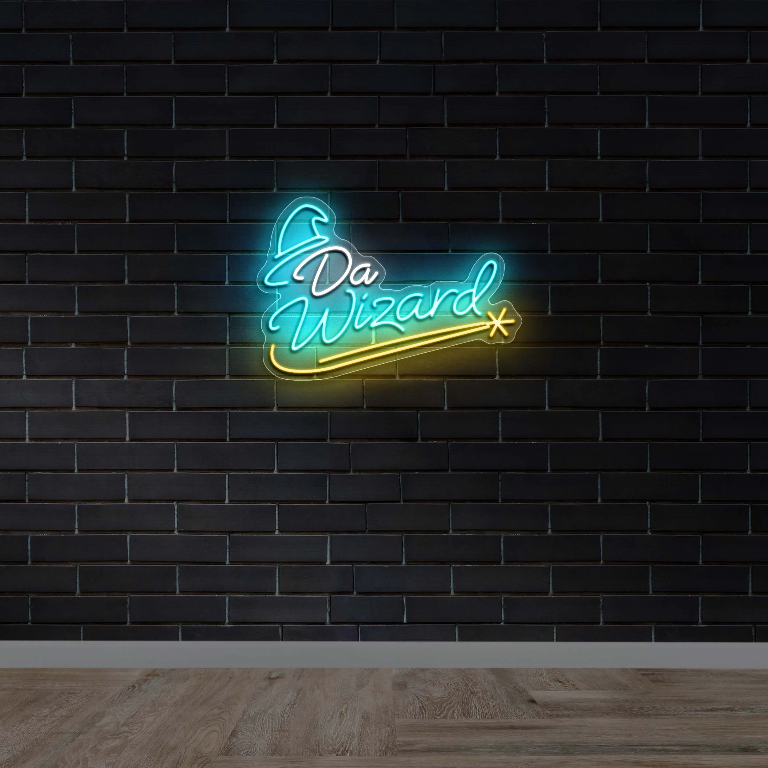 Da Wizard - Premium Neon Artwork