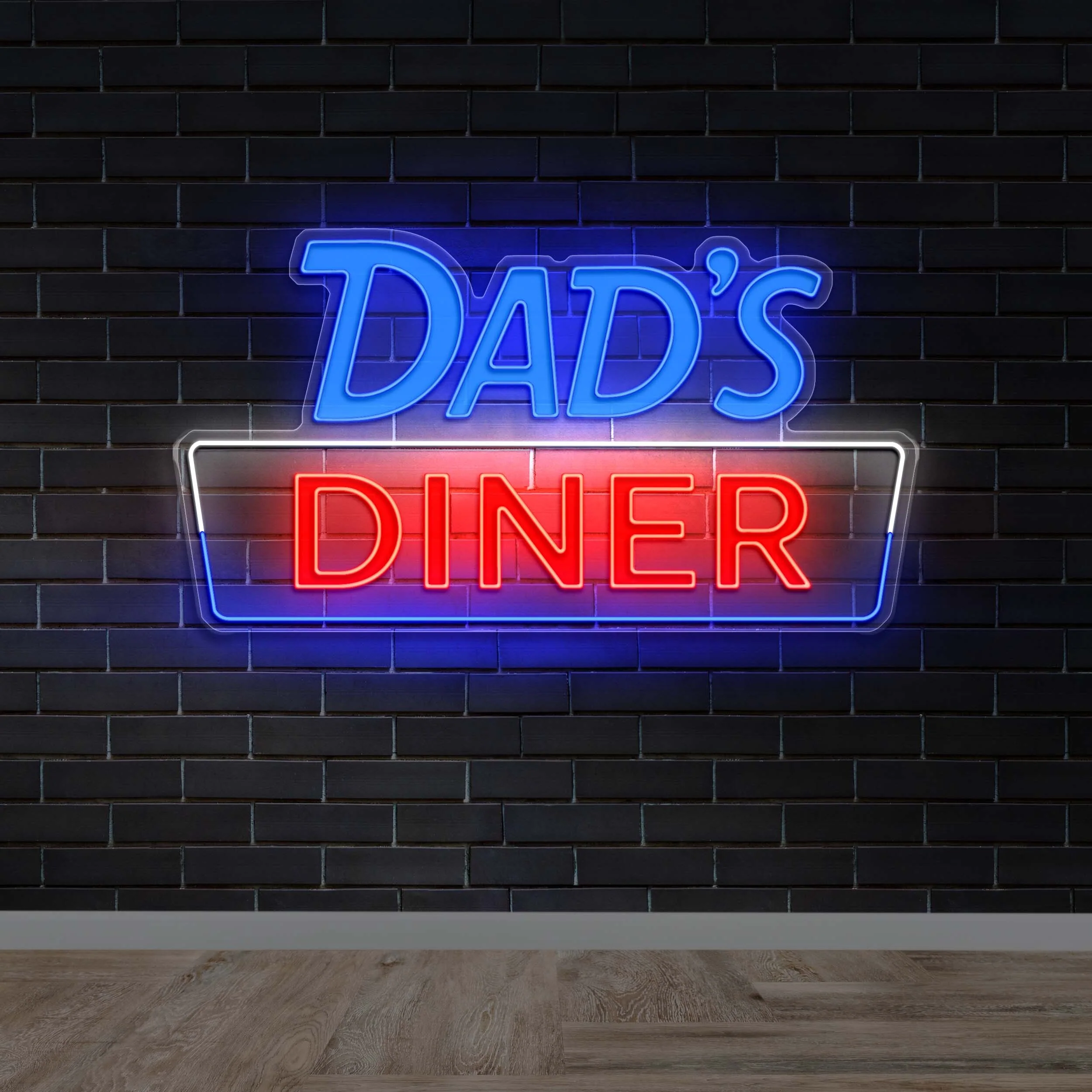 DAD'S DINER - Premium Neon Artwork - Image 3
