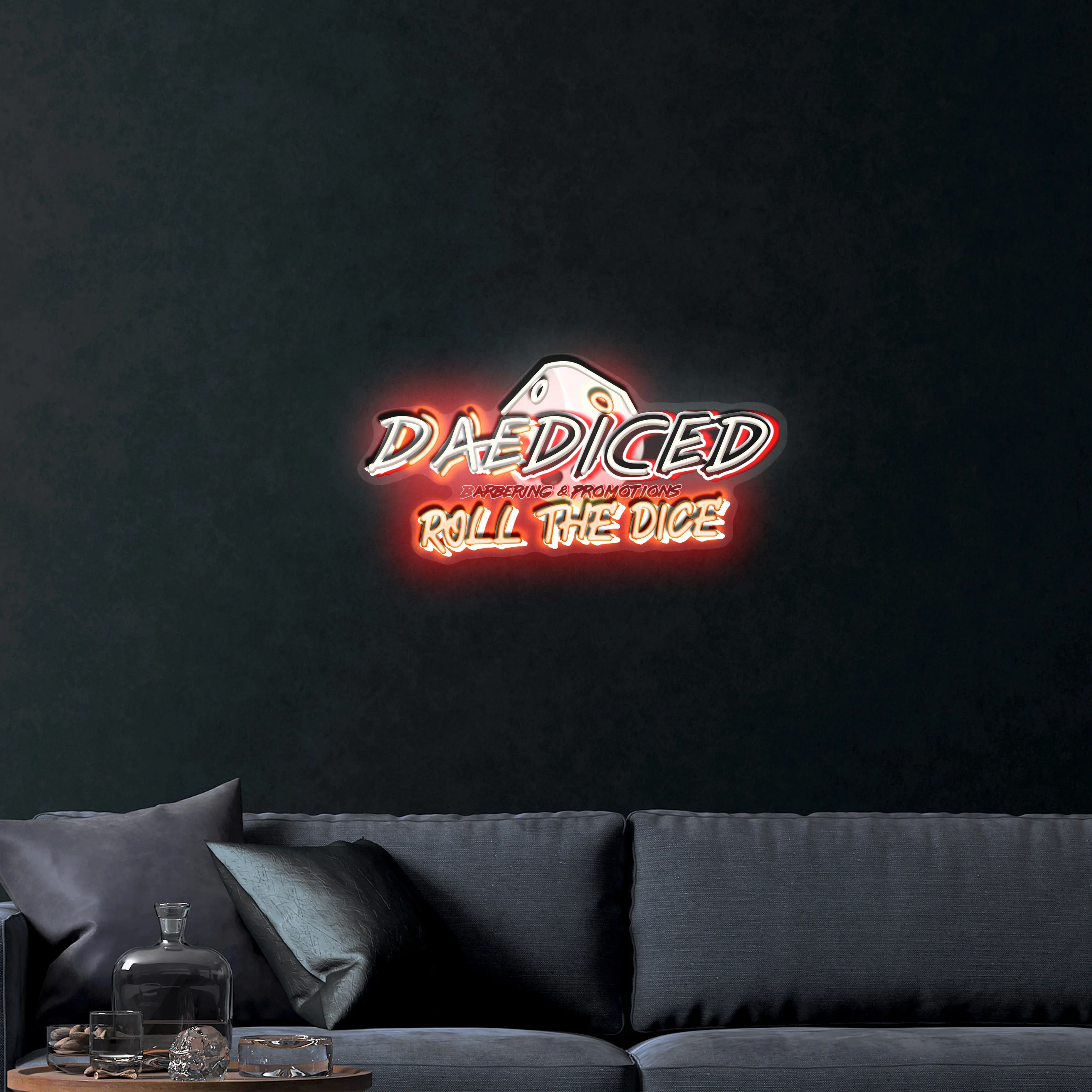 DAEDICED – Premium Neon Artwork