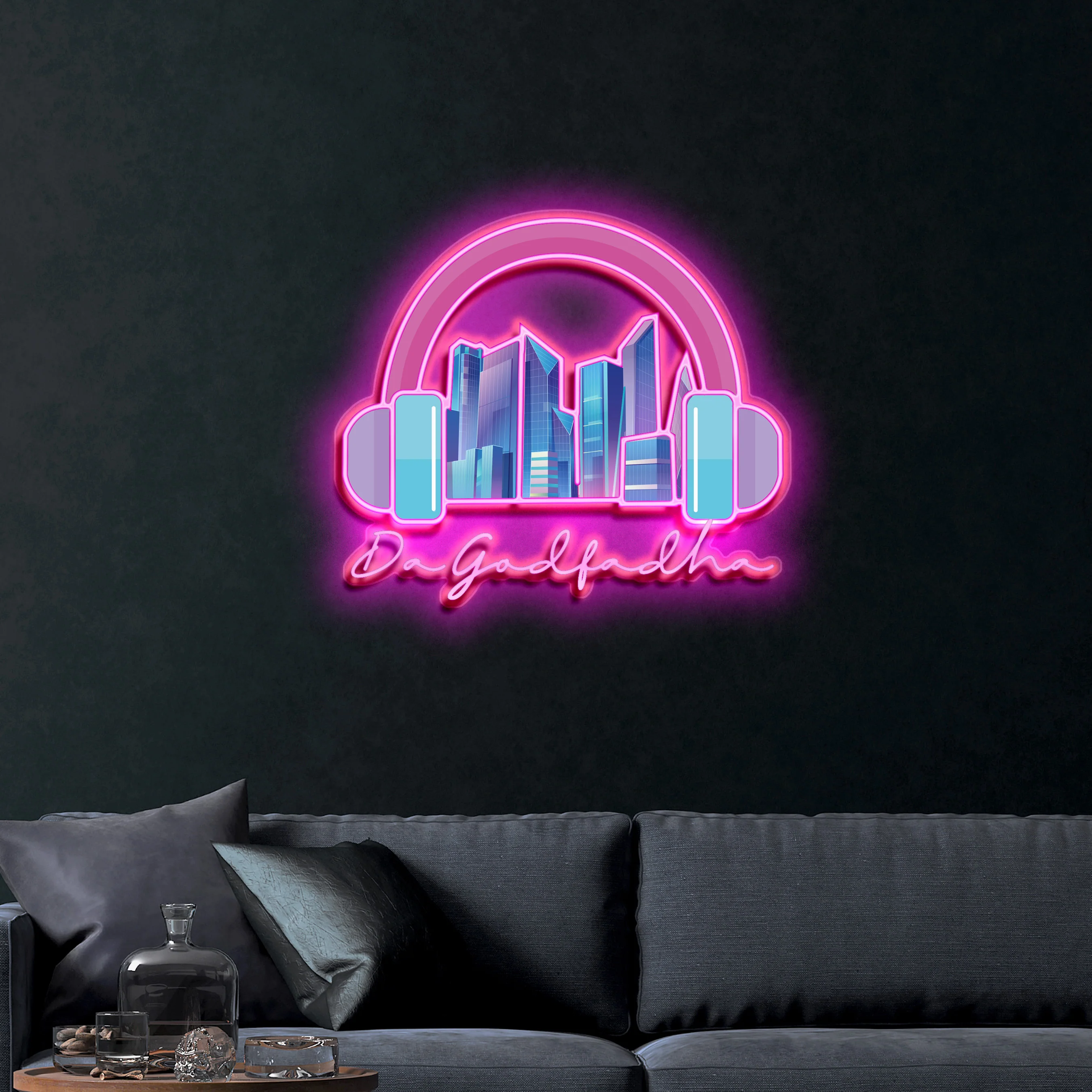 DAGODFADHA – Premium Neon Artwork - Image 2