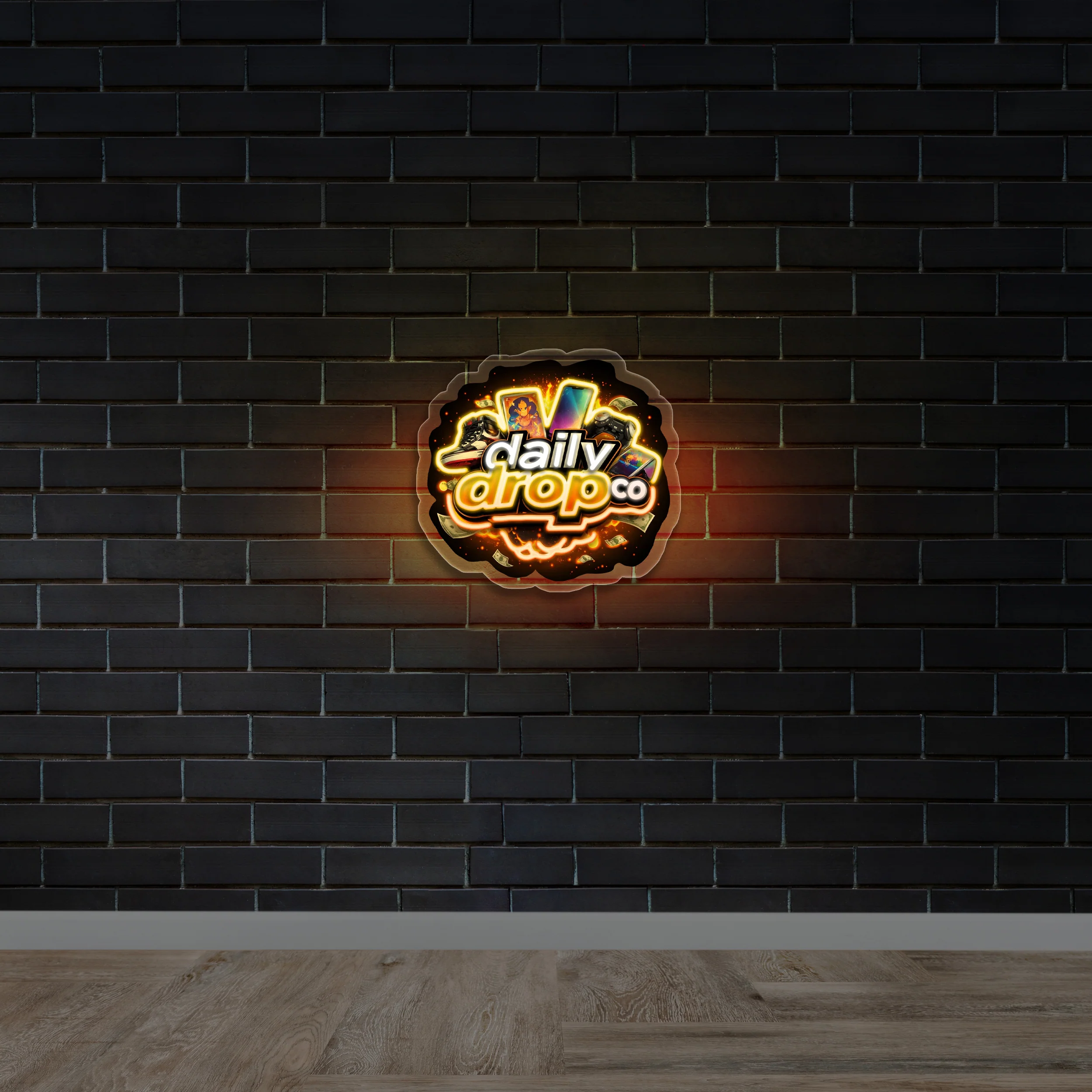 Daily Drop Co - Premium Neon Artwork