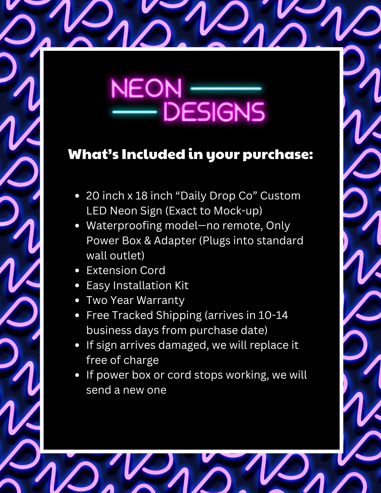 Daily Drop Co - Premium Neon Artwork - Image 2