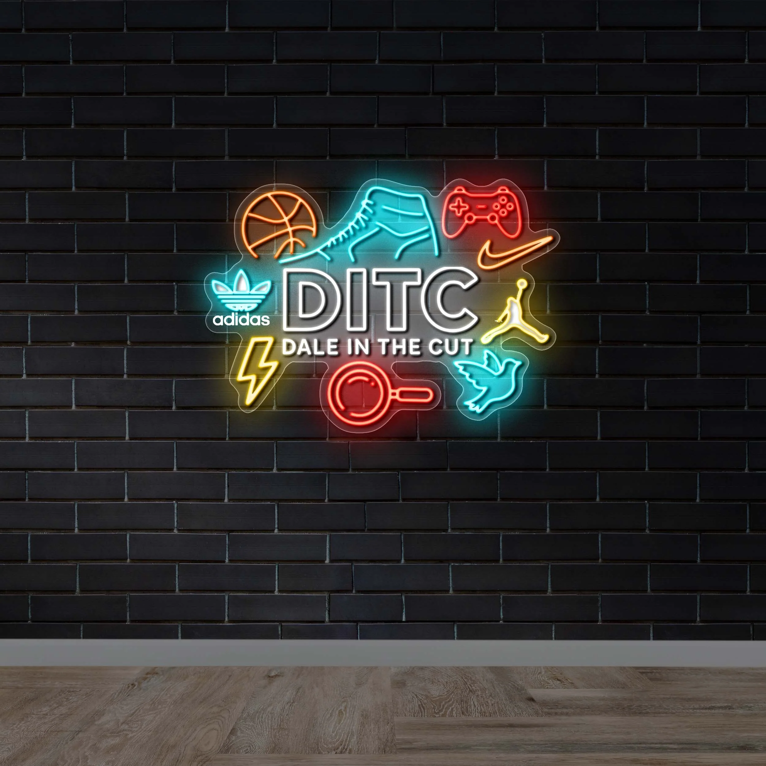 Dale In The Cut 2 – Premium Neon Artwork