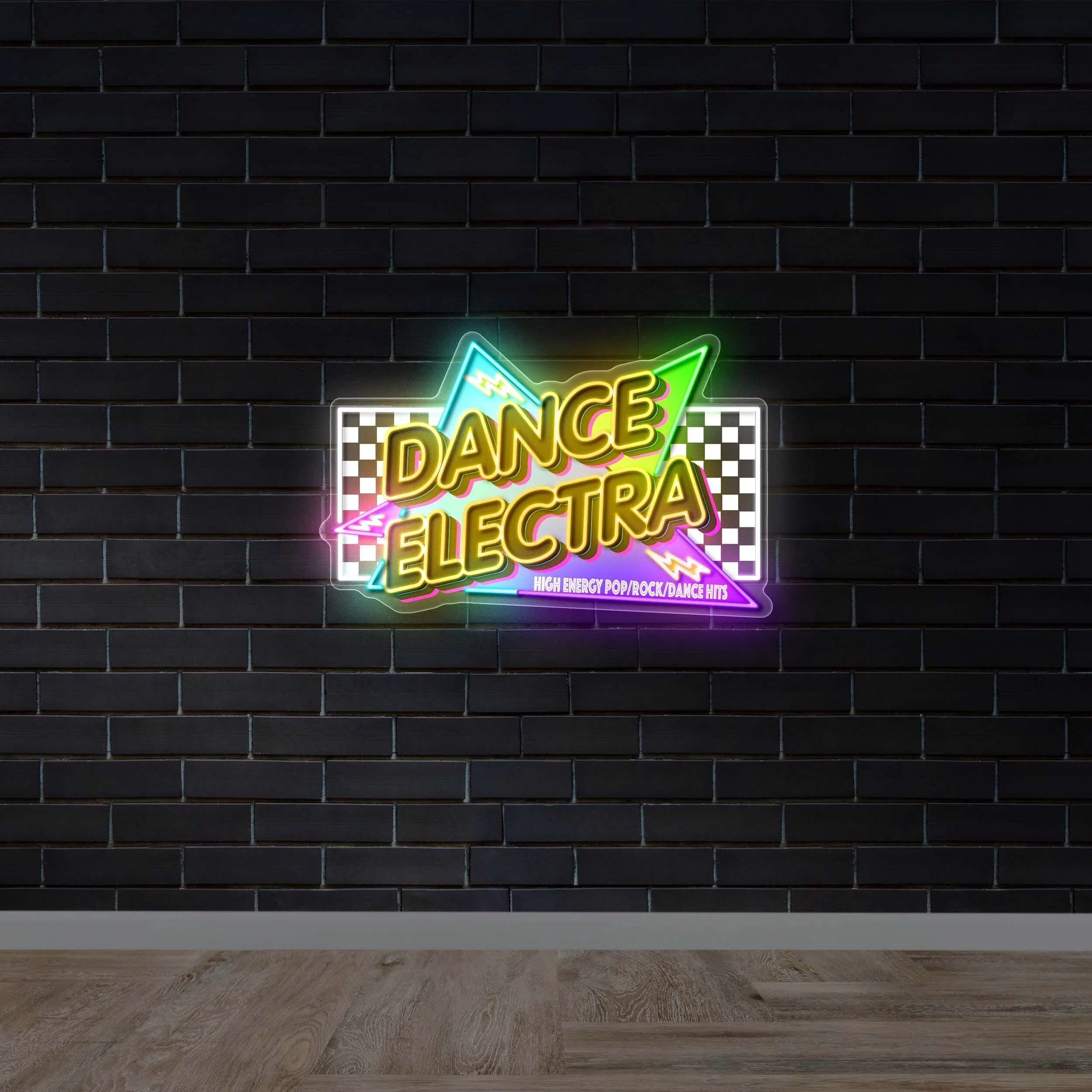 Dance Electra - Premium Neon Artwork