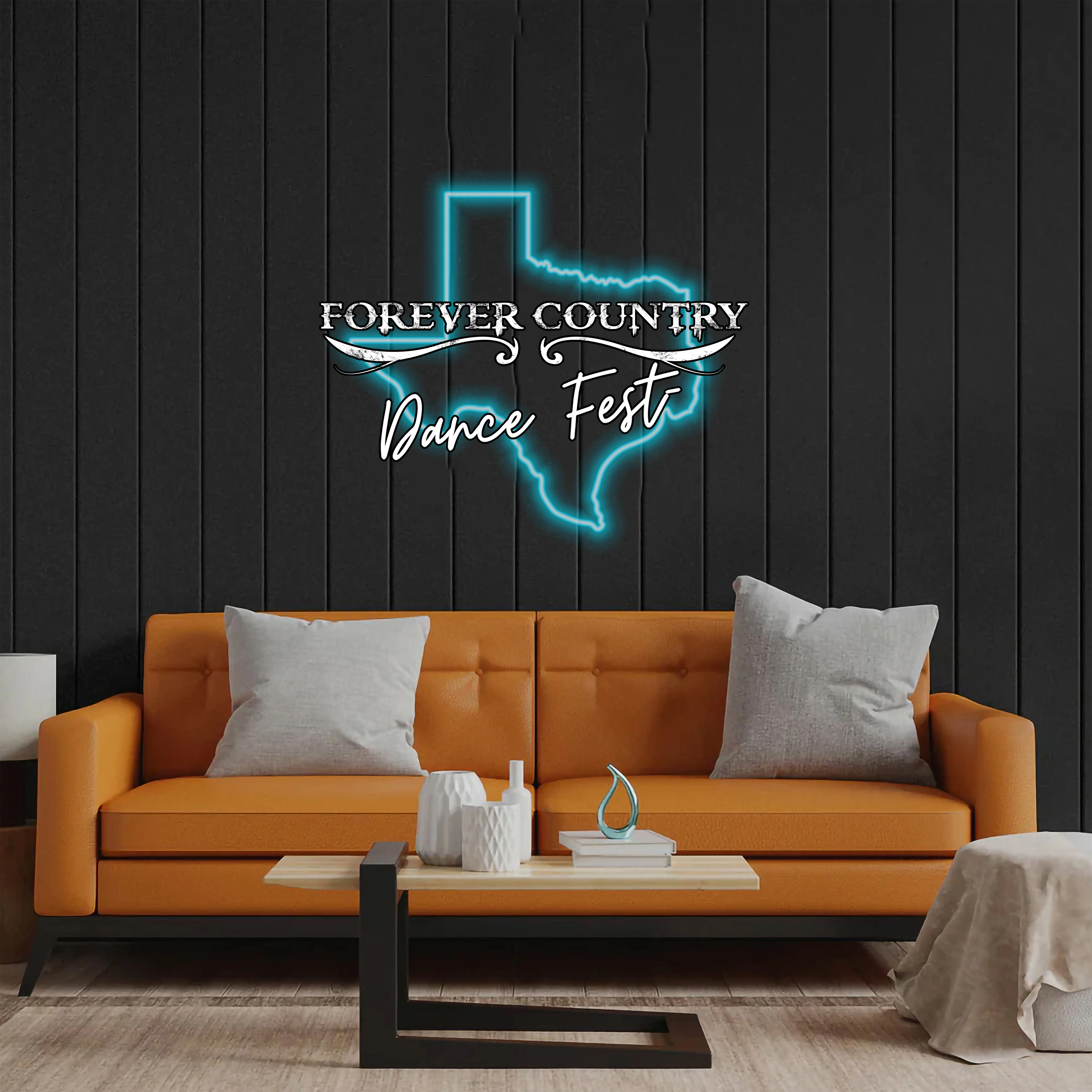 Dance Fest - Premium Neon Artwork
