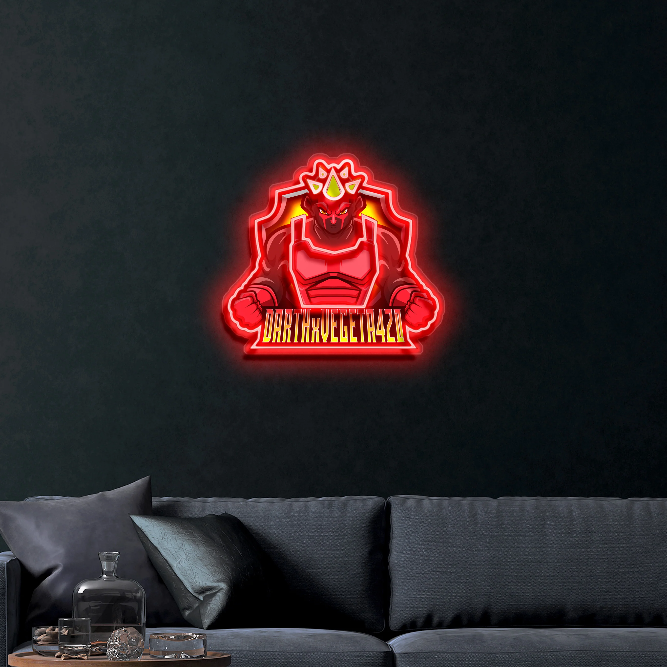 DARTHXVEGETA420 – Premium Neon Artwork